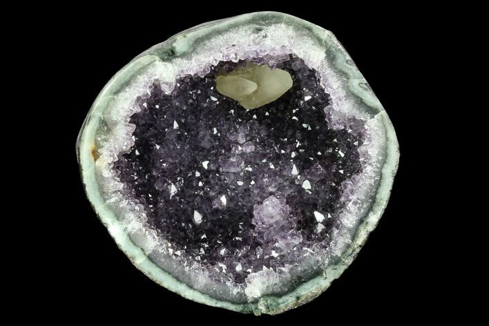 Wide, Purple Amethyst Geode - Uruguay #123778